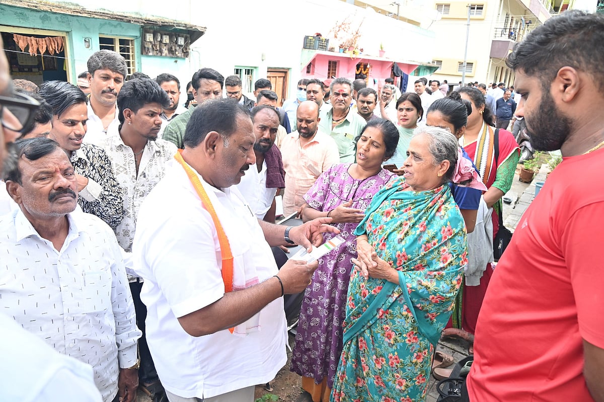 ಕೆ.ಜಿ. ಕೊಪ್ಪಲು: ಶಾಸಕರ ಪಾದಯಾತ್ರೆ, ನಿವಾಸಿಗಳ ಅಹವಾಲು ಆಲಿಕೆ