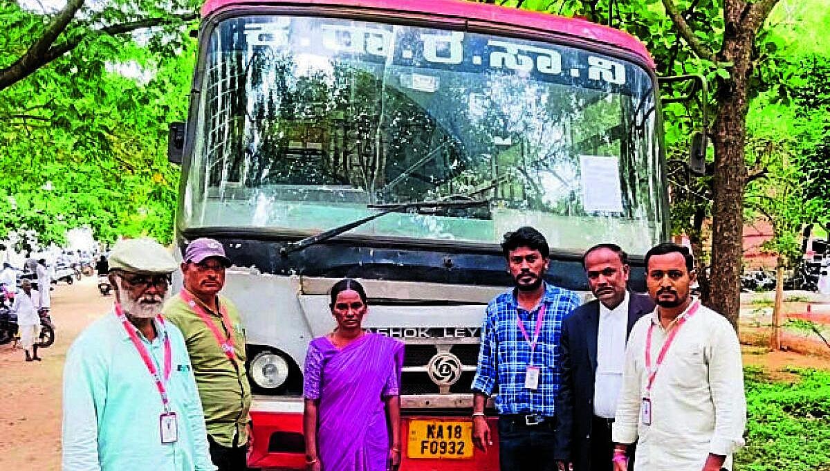 ಚಿಕ್ಕಮಗಳೂರು ವಿಭಾಗದ ಕೆಎಸ್‌ಆರ್‌ಟಿಸಿ ಬಸ್ ಜಪ್ತಿ ನ್ಯಾಯಾಲಯದ ಆದೇಶದಂತೆ