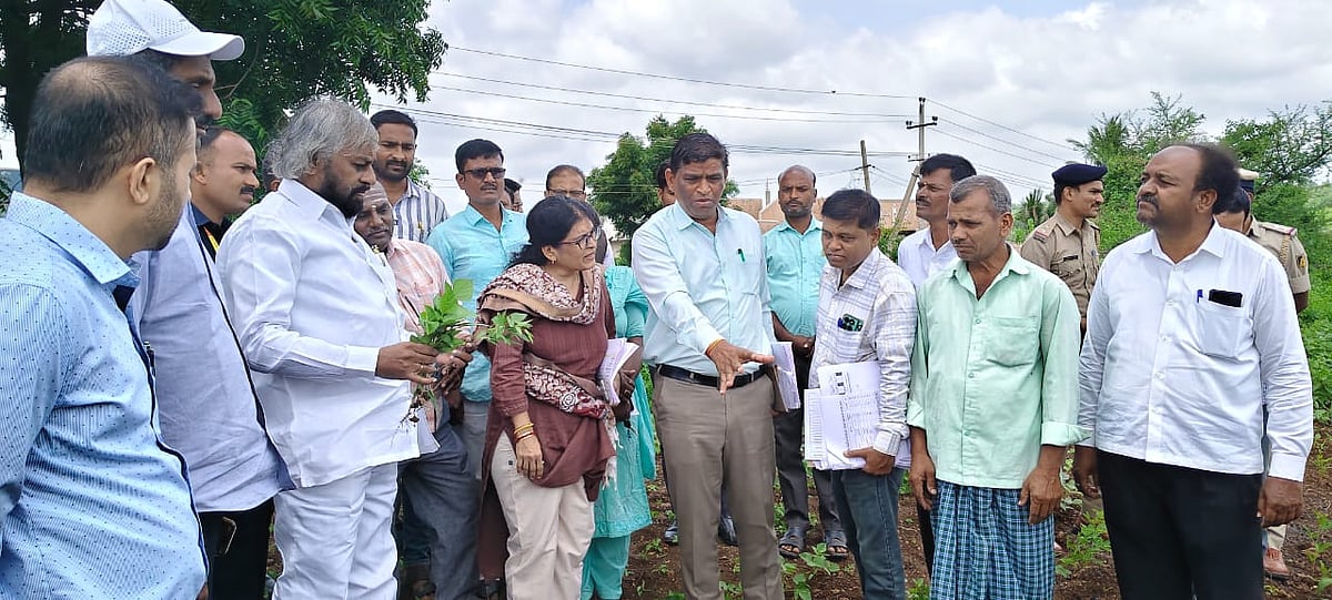 ಬರ ಎದುರಿಸಲು ಸರ್ಕಾರ ಸಮರ್ಥ: ಸಚಿವ ಈಶ್ವರ ಖಂಡ್ರೆ
