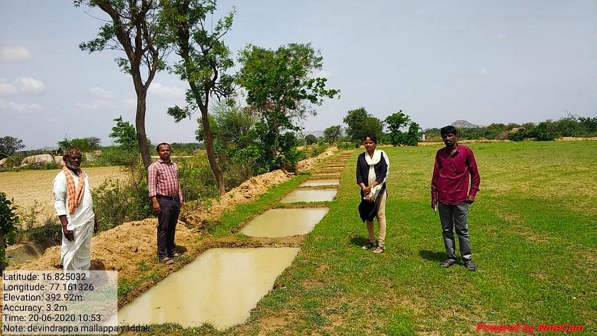 ಗದಗ  | ನರೇಗಾ ಯೋಜನೆ: ‘ಬದು’ ನಿರ್ಮಾಣಕ್ಕಿಲ್ಲ ಅವಕಾಶ