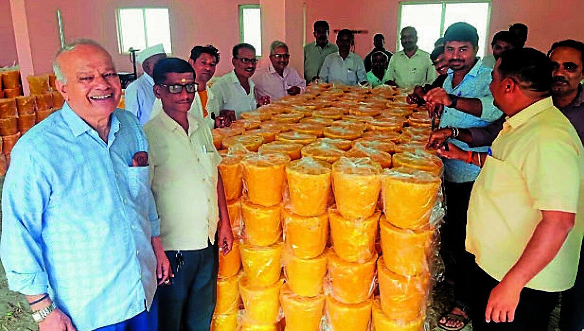ಮಹಾಲಿಂಗಪುರದಲ್ಲಿ ಕ್ವಿಂಟಲ್ ಬೆಲ್ಲ ₹7,200ಕ್ಕೆ ಹರಾಜು, ಸಾರ್ವಕಾಲಿಕ ದಾಖಲೆ