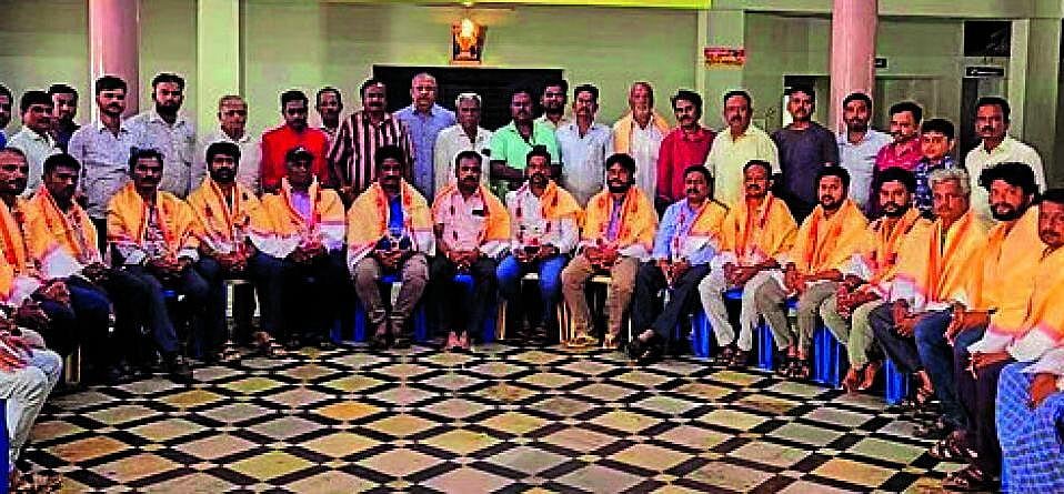 ರಾಣೆಬೆನ್ನೂರಿನಲ್ಲಿ ಶ್ರೀಶರಣ ಹಡಪದ ಅಪ್ಪಣ್ಣ ಸಮಾಜ ಸೇವಾ ಸಂಘದ ಪದಗ್ರಹಣ