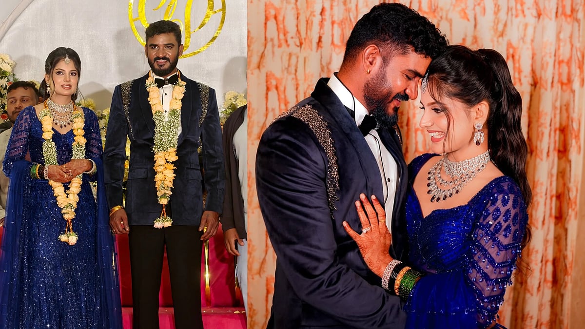ಆರತಕ್ಷತೆಯಲ್ಲಿ ಮಿನುಗಿದ ಹಾಸ್ಯ ನಟ ಚಿಕ್ಕಣ್ಣ, ಪಾವನಾ : ಚಿತ್ರಗಳಲ್ಲಿ ನೋಡಿ