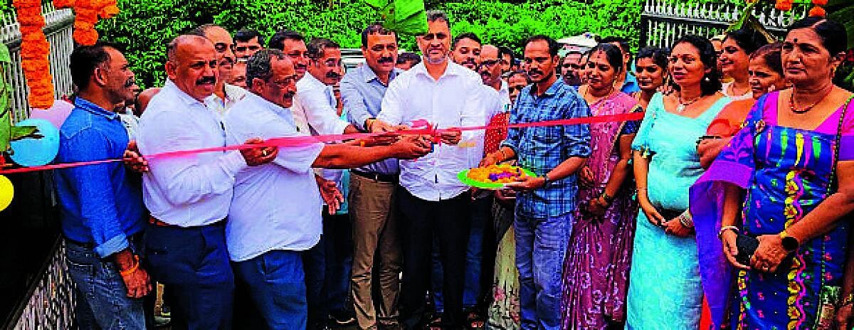ಗೋಣಿಕೊಪ್ಪಲು: ಕೆ.ಬಾಡಗ ಪಂಚಾಯಿತಿ ಕಟ್ಟಡ ಉದ್ಘಾಟಿಸಿದ ಎ.ಎಸ್.ಪೊನ್ನಣ್ಣ