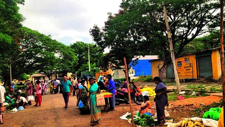 ಪಾವಗಡ: ವಾರದ ಸಂತೆಗೆ ಸೀಮಿತವಾದ ಎಪಿಎಂಸಿ