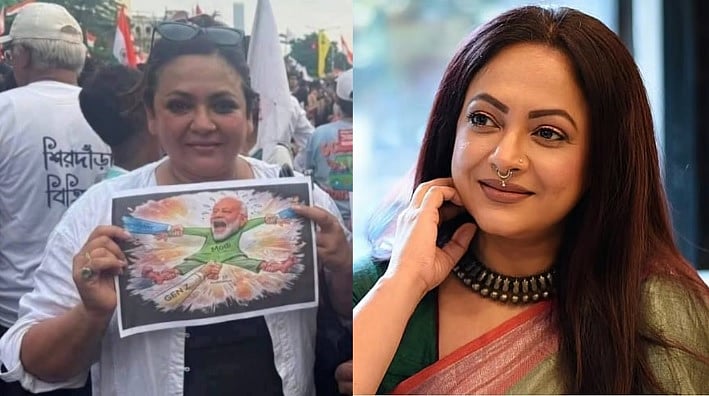ಮೋದಿ ವಿರುದ್ಧ ಆಕ್ಷೇಪಾರ್ಹ ಪೋಸ್ಟರ್: ನಟಿ ಶ್ರೀಲೇಖಾಗೆ ಕಲ್ಕತ್ತ ಹೈಕೋರ್ಟ್ ತರಾಟೆ