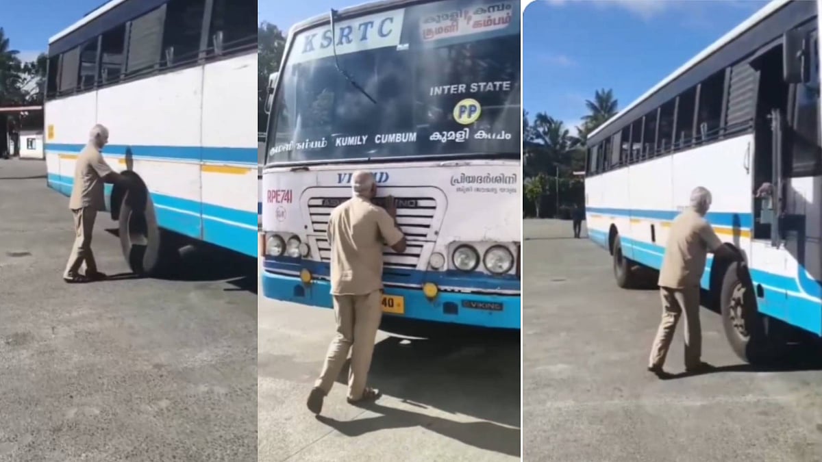 Video: 18 ವರ್ಷ ಚಾಲಕನಾಗಿ ನಿವೃತ್ತಿ; ಬಸ್‌ಗೆ ಮುತ್ತಿಟ್ಟು ಭಾವುಕ ವಿದಾಯ