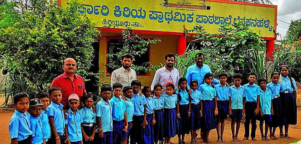 ಧರ್ಮಪುರ ಬೆನಕನಹಳ್ಳಿ ಸರ್ಕಾರಿ ಶಾಲೆಗೆ ಅಭಿವೃದ್ಧಿ ಸ್ಪರ್ಶ