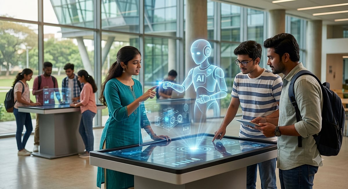 ಕಾಲೇಜುಗಳ ಭವಿಷ್ಯ: AI ಕೇವಲ ಶಿಕ್ಷಣ ಸಾಧನವಲ್ಲ, ಒಂದು ‘ಡಿಜಿಟಲ್ ಸಹೋದ್ಯೋಗಿ’