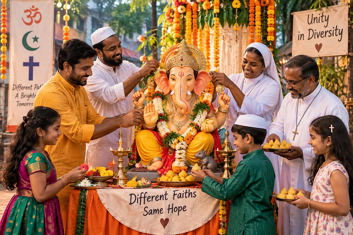 ಭಕ್ತಿ ಬಾಂಧವ್ಯ ಒಗ್ಗಟ್ಟಿನ ಪ್ರತೀಕವಾಗಿ ಗಣೇಶ ಚತುರ್ಥಿ ಆಚರಿಸೋಣ