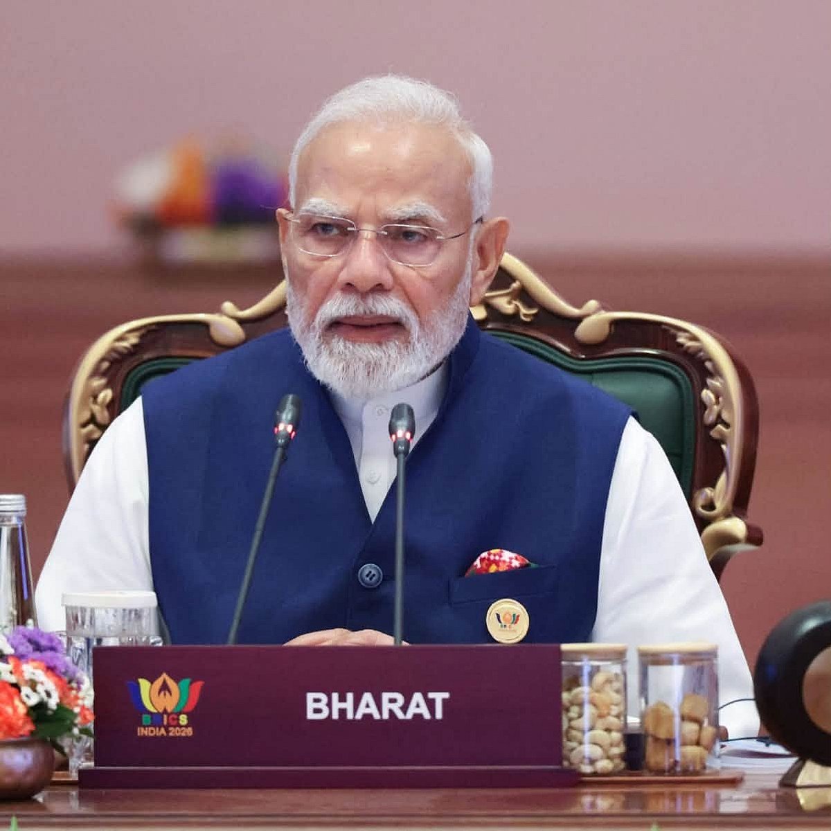ಬ್ರಿಕ್ಸ್‌ ಶೃಂಗಸಭೆ: ತಂತ್ರಜ್ಞಾನ, ಖನಿಜಗಳ ದುರ್ಬಳಕೆ ವಿರುದ್ಧ ಮೋದಿ ಎಚ್ಚರಿಕೆ