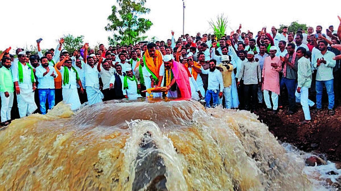 ಅಮರ್ಜಾ ಅಣೆಕಟ್ಟೆಗೆ ಹರಿದು ಬಂದ ‘ಭೀಮೆ’: 19 ದಿನಗಳ ಧರಣಿ ಸತ್ಯಾಗ್ರಹ ಅಂತ್ಯ