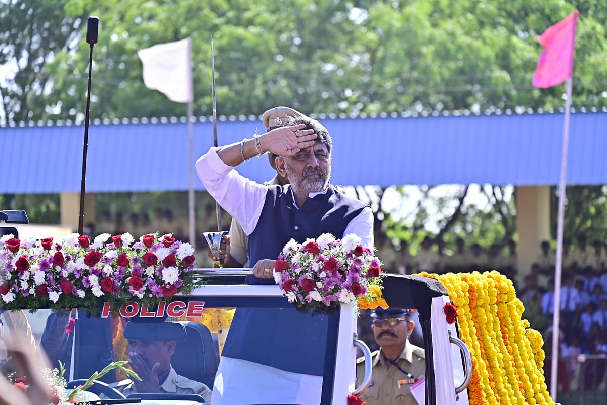 ಕಲ್ಯಾಣ ‌ಕರ್ನಾಟಕ ಉತ್ಸವ: ಕೊಪ್ಪಳದಲ್ಲಿ ಸಿಎಂ ಡಿ.ಕೆ ಶಿವಕುಮಾರ್ ಧ್ವಜಾರೋಹಣ