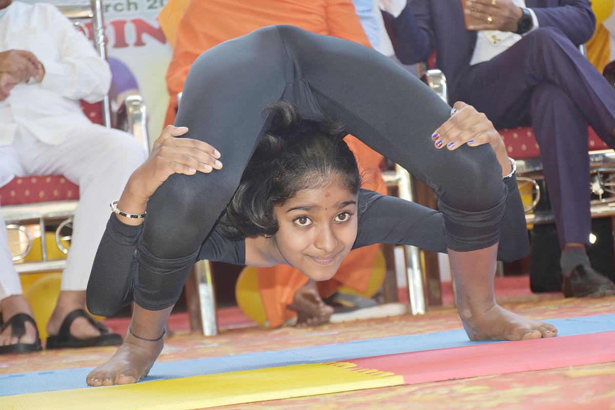 ಮಡಿಕೇರಿ: ಯೋಗದಲ್ಲಿ ಮತ್ತೆ 3 ವಿಶ್ವ ದಾಖಲೆಗೆ ಸಿಂಚನಾ ಸಿದ್ಧತೆ