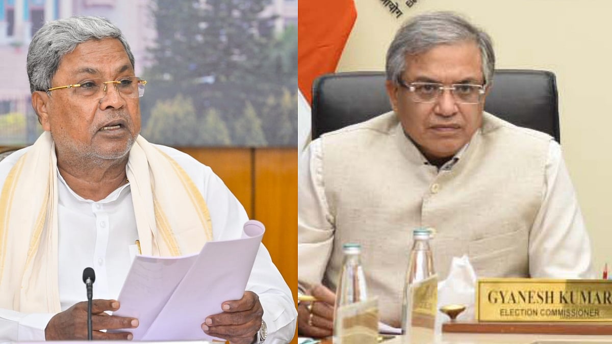 Former CM Siddaramaiah demands action against Jnanesh Kumar over Election Commission developments
