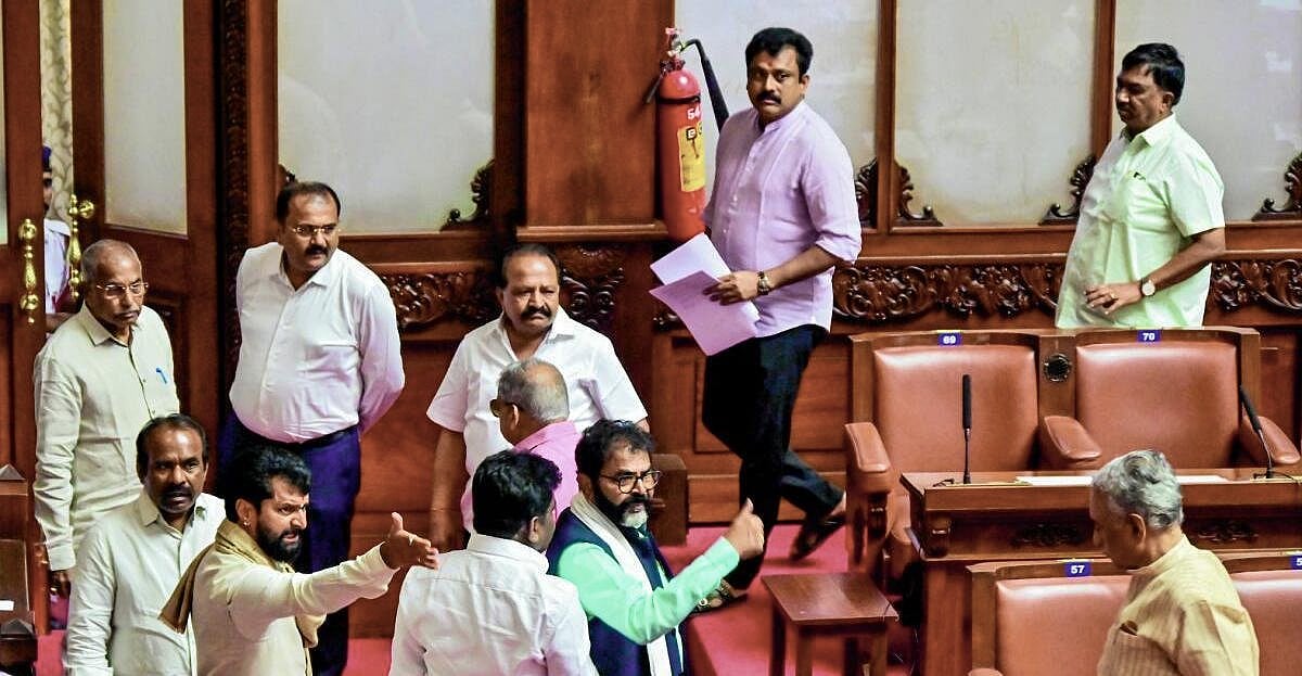 Debate in Vidhana Parishad on drought management sparks heated exchange between ruling and opposition parties