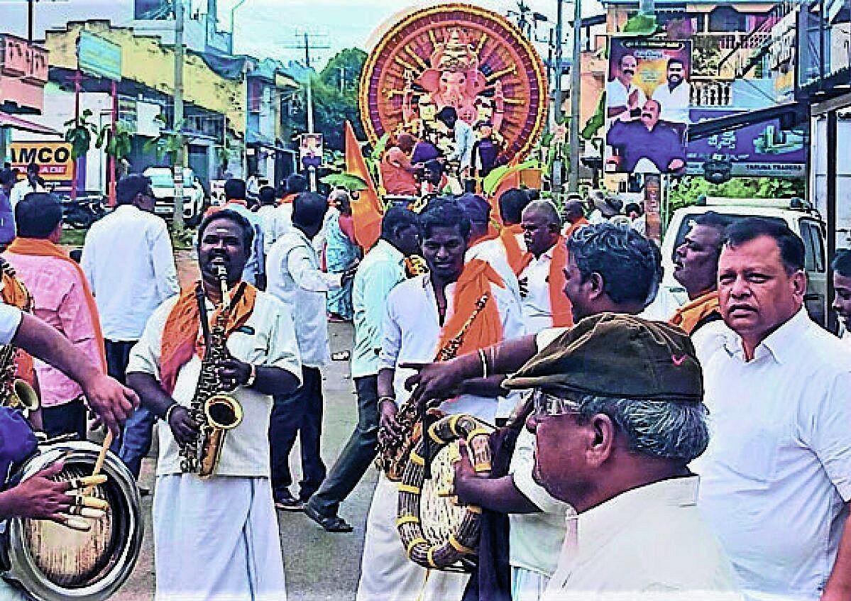 ಲಕ್ಕವಳ್ಳಿ ಗ್ರಾಮದಲ್ಲಿ ಮಹಾಗಣಪತಿ ಮೂರ್ತಿ ವಿಸರ್ಜನೆ