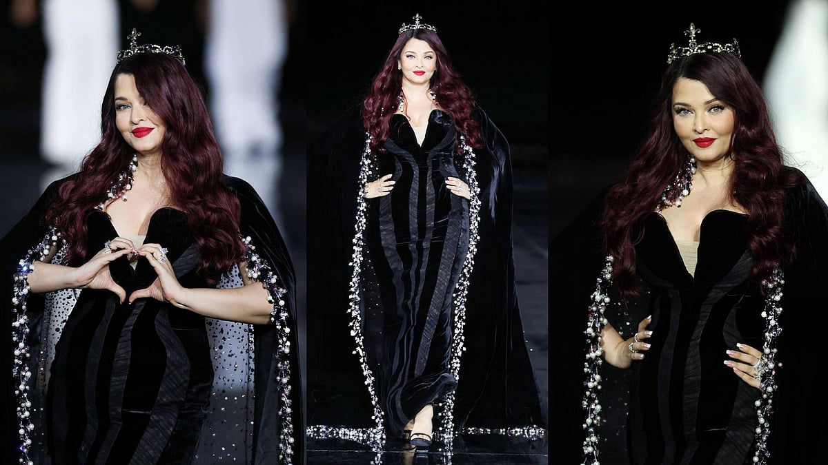 Paris Fashion Week: ವಜ್ರದ ಕಿರೀಟ ಧರಿಸಿ ರಾಣಿಯಂತೆ ಮಿಂಚಿದ ನಟಿ ಐಶ್ವರ್ಯಾ ರೈ