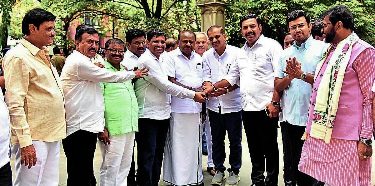 HD Kumaraswamy speaks on KPSC scams, predicts voters will teach the ruling Congress a lesson