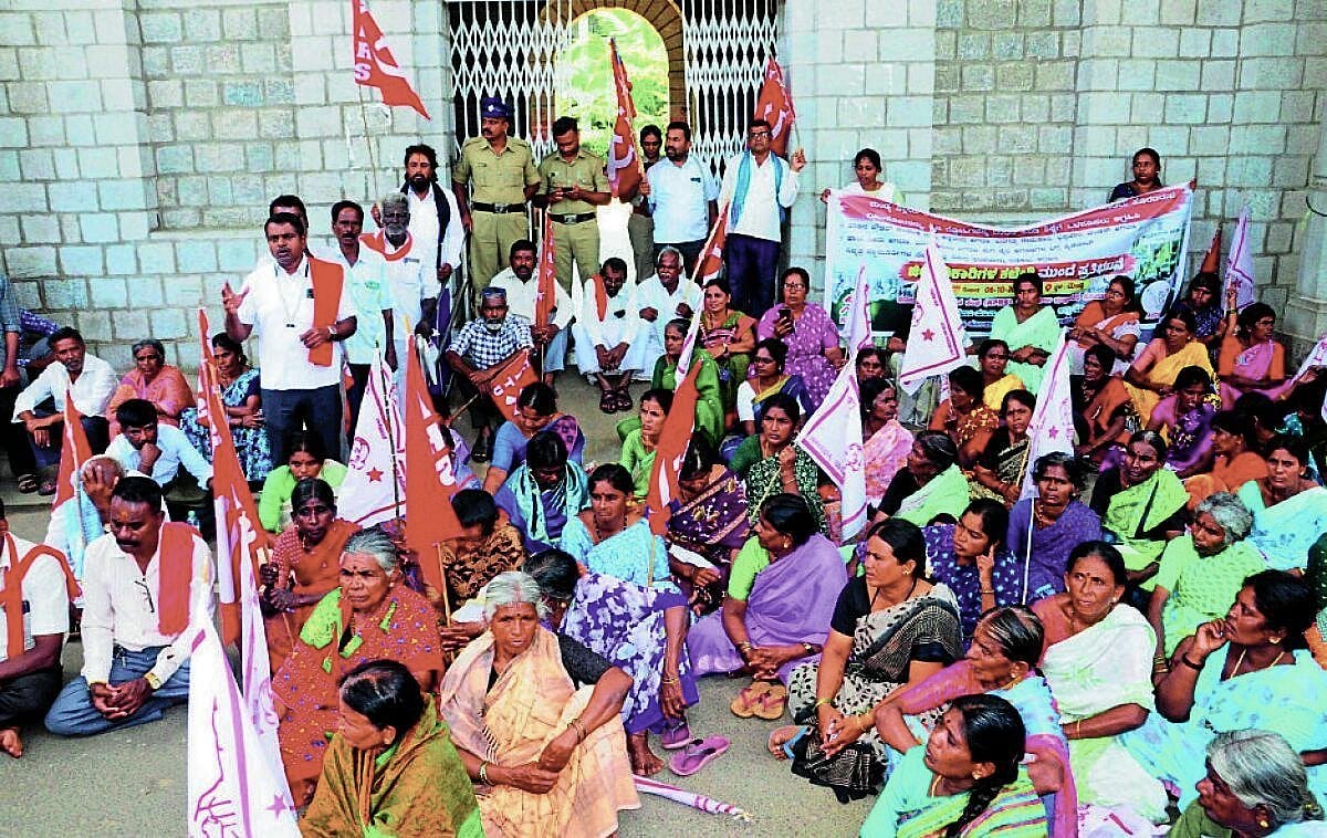ಮನ್ಮುಲ್ ಹಾಲಿನ ಪುಡಿ ಕಲಬೆರಕೆ; ರೈತ ದ್ರೋಹಿಗಳಿಗೆ ಶಿಕ್ಷೆ ವಿಧಿಸಿ–ಪ್ರತಿಭಟನೆ