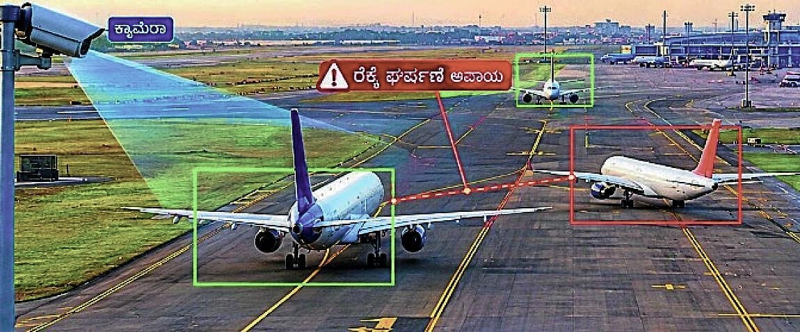 Automated monitoring system to prevent aircraft wing collisions at Bengaluru International Airport