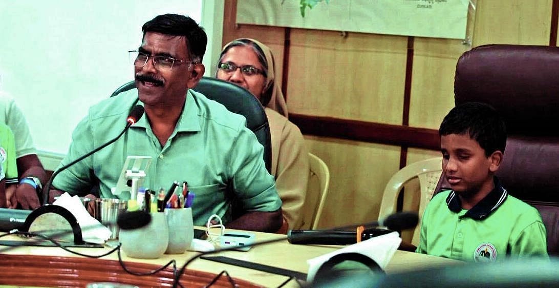BDA officials host 65 blind students from Jyothi Seva School for the day