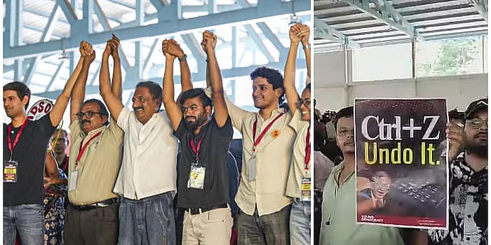 ಜ್ಞಾನೇಶ್ ವಜಾಗೊಳಿಸಿ... ಸ್ವಾತಂತ್ರ್ಯ ಉದ್ಯಾನದಲ್ಲಿ ಎಸ್‌ಐಆರ್ ವಿರುದ್ಧ ರಣಕಹಳೆ