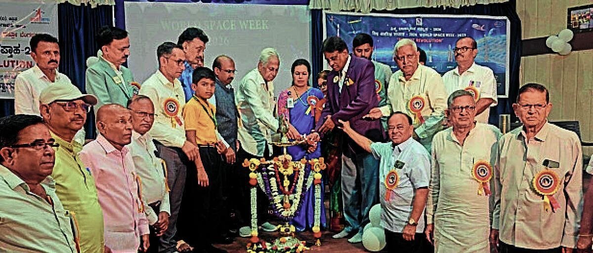 ISRO Scientist urges students to develop scientific temperament during 'World Space Week–2026' event
