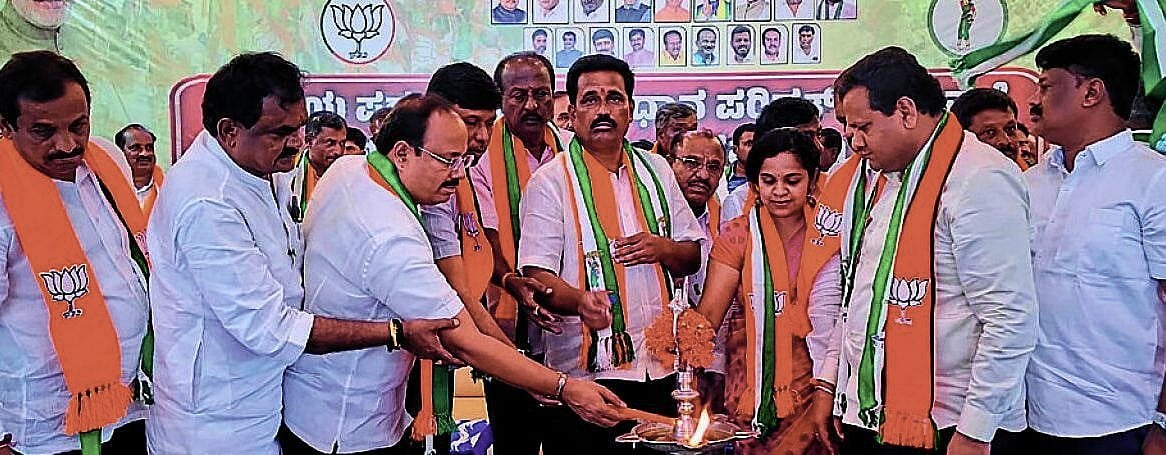 ಶಿಡ್ಲಘಟ್ಟ: ಪರಿಷತ್‌ ಚುನಾವಣೆಯಲ್ಲಿ ಬಿಜೆಪಿ–ಜೆಡಿಎಸ್ ಸಮನ್ವಯ ಸಭೆ