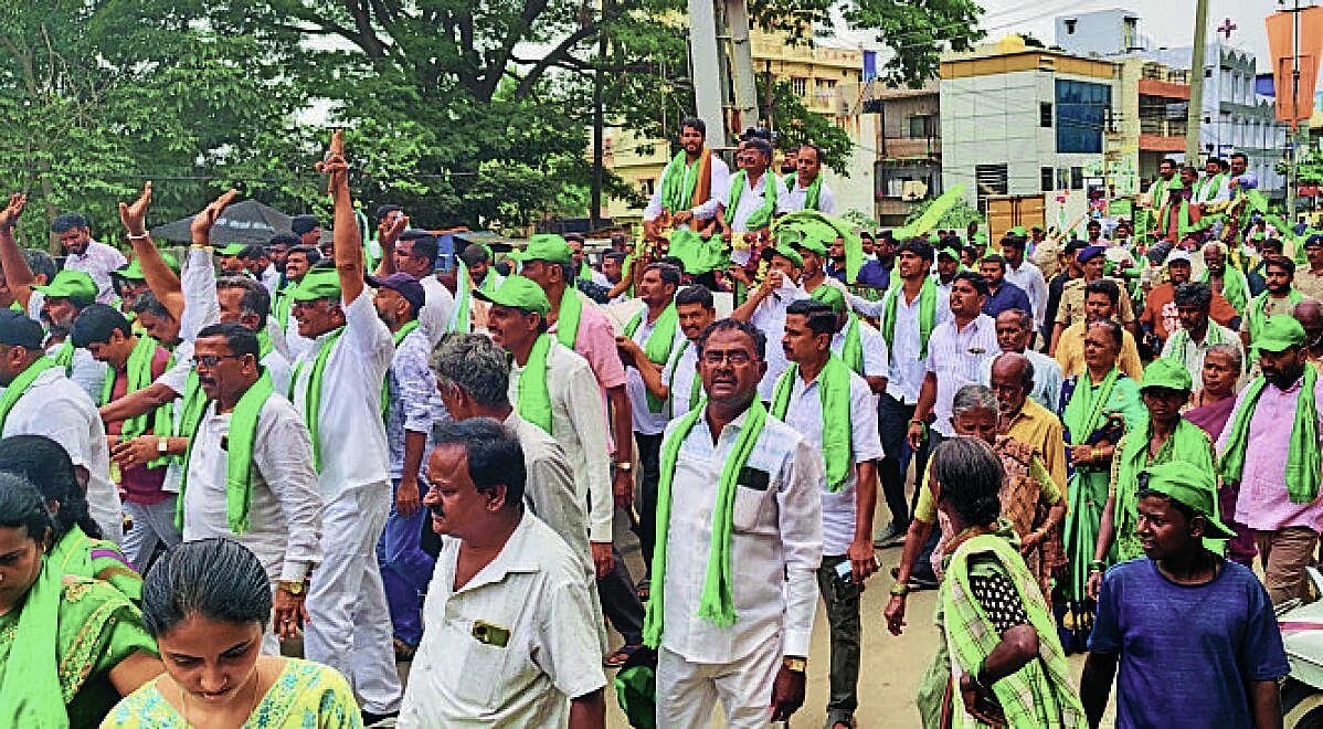 Government lacks funds for farmer compensation, says Nikhil Kumaraswamy