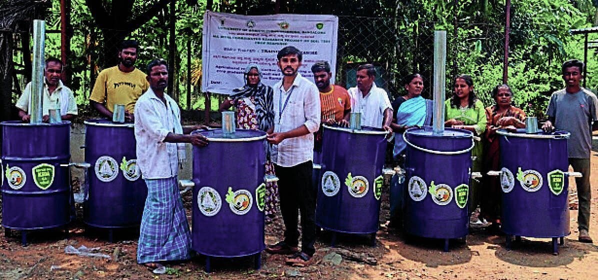 How to make biochar from agricultural waste without burning it: K. Govinda