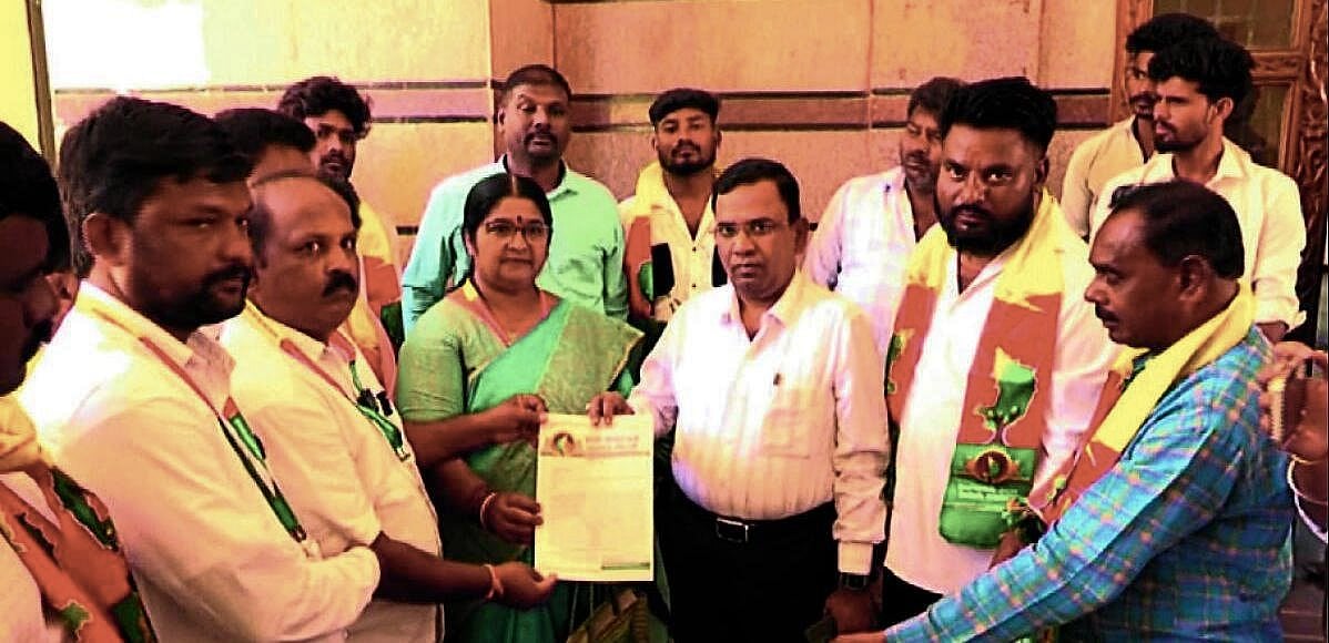 ಗದಗ: ಅಕ್ರಮ ಗಣಿಗಾರಿಕೆ ತಡೆಗೆ ಒತ್ತಾಯಿಸಿ ಮನವಿ
