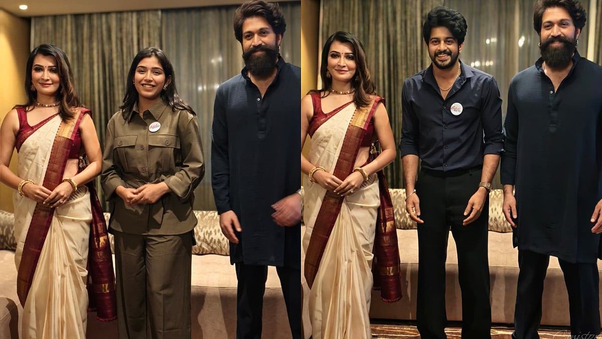 PHOTOS: ಪ್ರೇಮದ ಊರಲಿ ಚಿತ್ರತಂಡವನ್ನು ಖುದ್ದಾಗಿ ಭೇಟಿಯಾಗಿ ಅಭಿನಂದಿಸಿದ ನಟ ಯಶ್