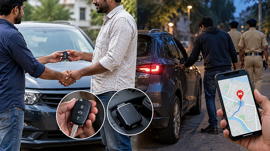 ಮಾರಾಟ ಮಾಡಿದ್ದ ಕಾರನ್ನೇ GPS, 3ನೇ ಕೀ ಬಳಸಿ ಮತ್ತೆ ಕಳವು ಮಾಡಿದ ಭೂಪ!