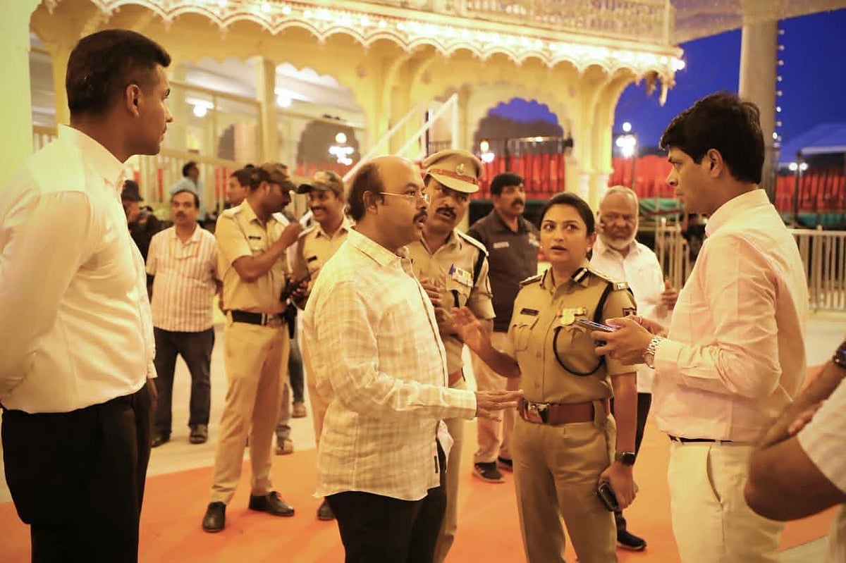 ಜಂಬೂಸವಾರಿ: ಸಿದ್ಧತೆ ಪರಿಶೀಲಿಸಿದ ಯತೀಂದ್ರ