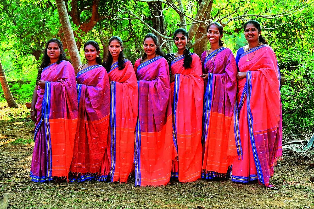 ಉಡುಪಿ ಸೀರೆ ಮನಸೋತ ನೀರೆ
