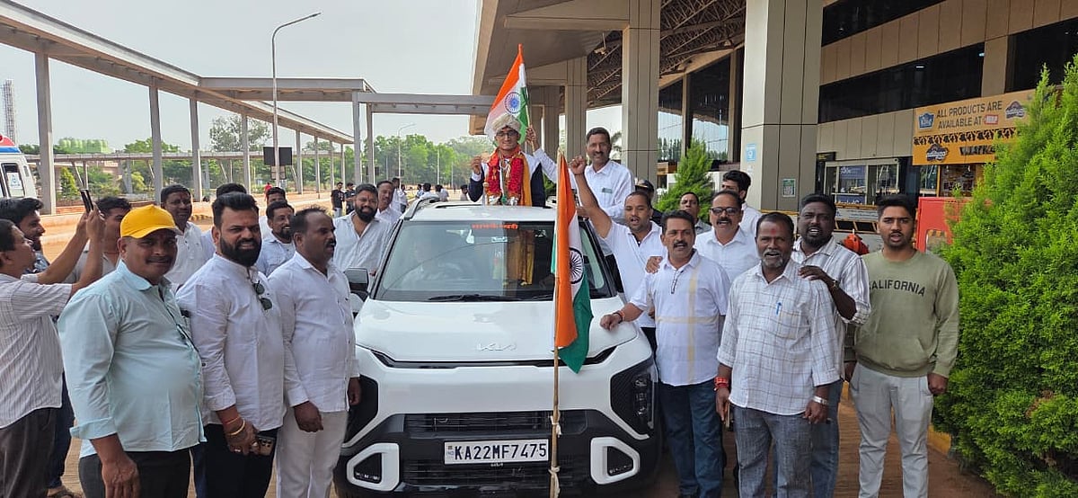 ಬೆಳಗಾವಿ: ಏಷ್ಯನ್ ಪ್ಯಾರಾ ಗೇಮ್ಸ್‌ನ ಪದಕ ವಿಜೇತ ಸ್ವಾತಿಕ್‌ಗೆ ಅದ್ಧೂರಿ ಸ್ವಾಗತ