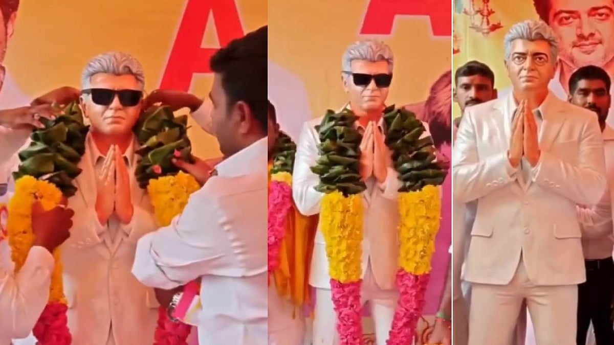 ನಟ ಅಜಿತ್ ಪ್ರತಿಮೆ ಅನಾವರಣ: 2031ಕ್ಕೆ ತಮಿಳುನಾಡು CMಆಗಲಿ ಎಂದು ಅಭಿಮಾನಿಗಳ ಪೂಜೆ