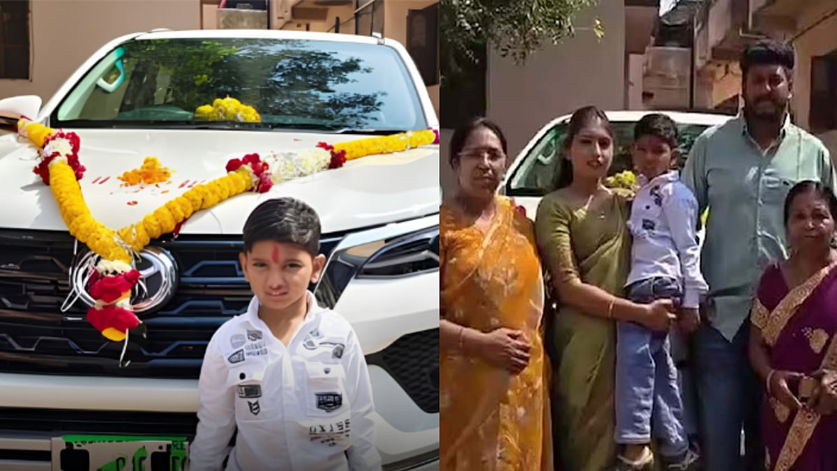 ಅದೃಷ್ಟ ಬದಲಿಸಿದ ₹200 ಲಕ್ಕಿ ಕೂಪನ್‌; ಫಾರ್ಚೂನರ್ ಕಾರು ಗೆದ್ದ 6 ವರ್ಷದ ಬಾಲಕ
