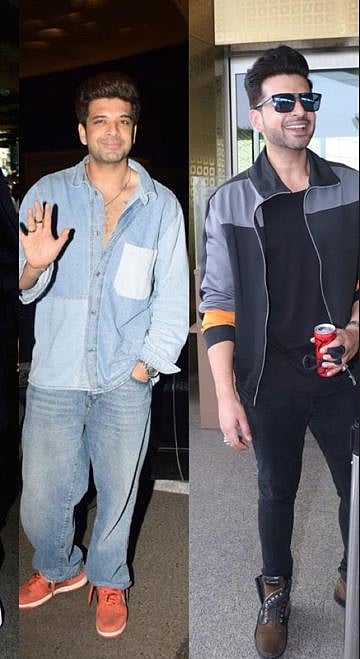 Karan Kundra : करण कुंद्राच्या एअरपोर्ट लूकची चर्चा!