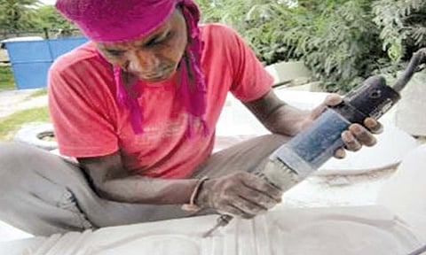सिलिकोसिस पासून बचाव करणारे उपकरण
