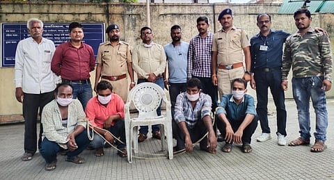 वाघाच्या अवयवाची तस्करी; ४ जणांना अटक 