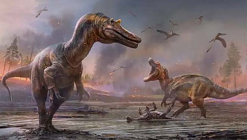 डायनासोरचं नवं जिवाश्म : माणसा इतका प्राणी एका घासात संपवण्याची क्षमता