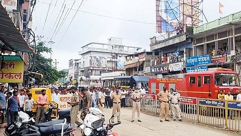 वाशिम : बॉम्बच्या अफवेने हादरले वाशिम 