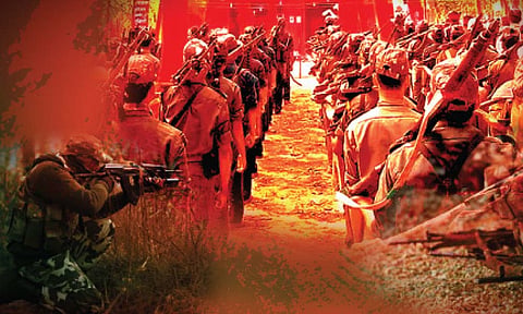 नक्षलवाद्यासंबंधी हिंसाचारात ७० टक्के घट