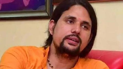 महंत नरेंद्र गिरी मूत्‍यू प्रकरणातील संशयित आरोपी आनंद गिरी. 
 (संग्रहित छायाचित्र)