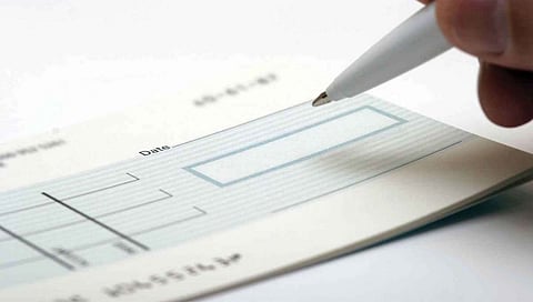 Fake cheque|