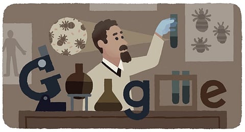 Google Doodle : ‘टायफस’वर लस शोधणाऱ्या रुडॉल्फ वेगल यांचे डूडल