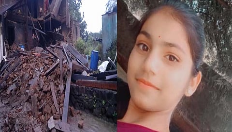 औरंगाबाद : घराचा माळा कोसळून आजोबांसह नातीचा मृत्‍यू