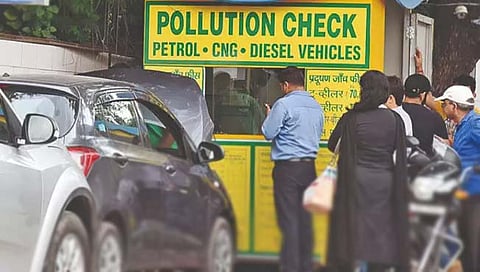 राजधानीत ‘पीयूसी’ तपासणीसाठी ५०० पथकांची तैनाती; आप’ सरकारचा निर्णय